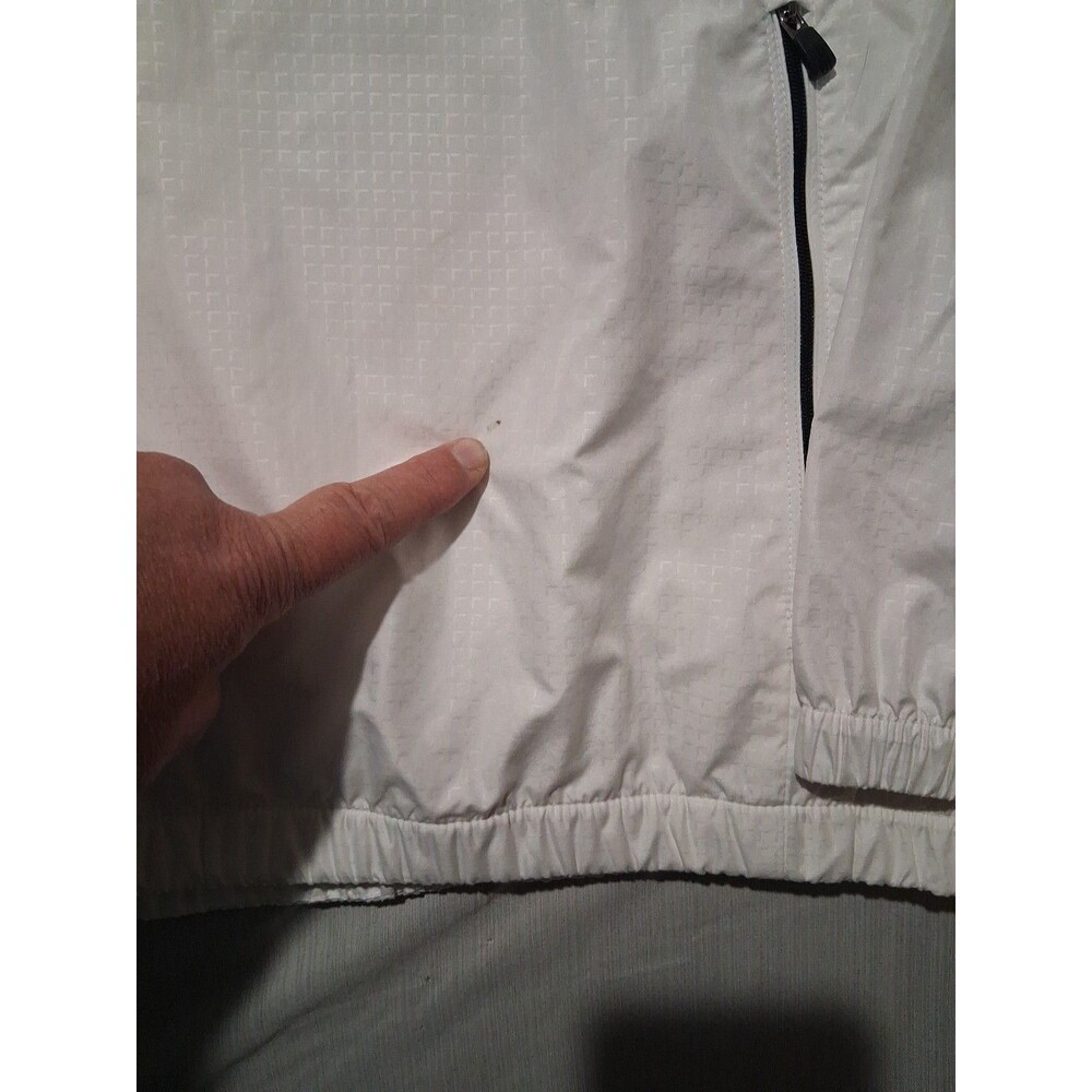 Adidas Climaproof Golf 1/4 Zip Pullover Wind Jacket Size Large Savannah Harbor - Picture 5 of 7